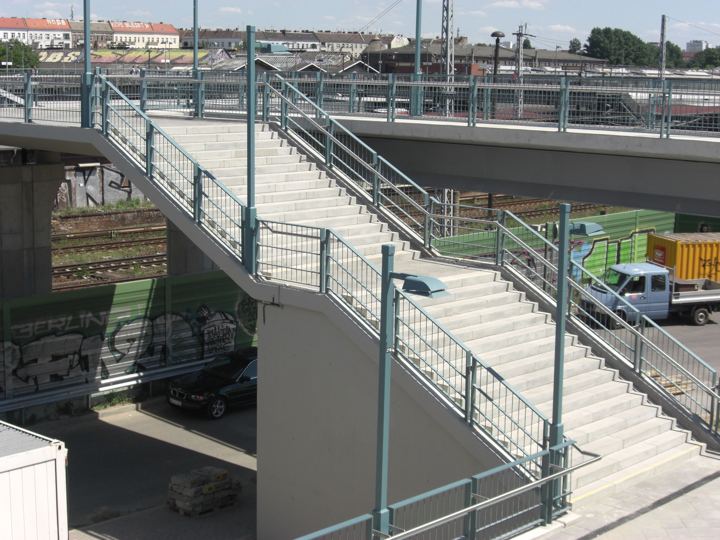 Fußgängerbrücke Warschauer Straße