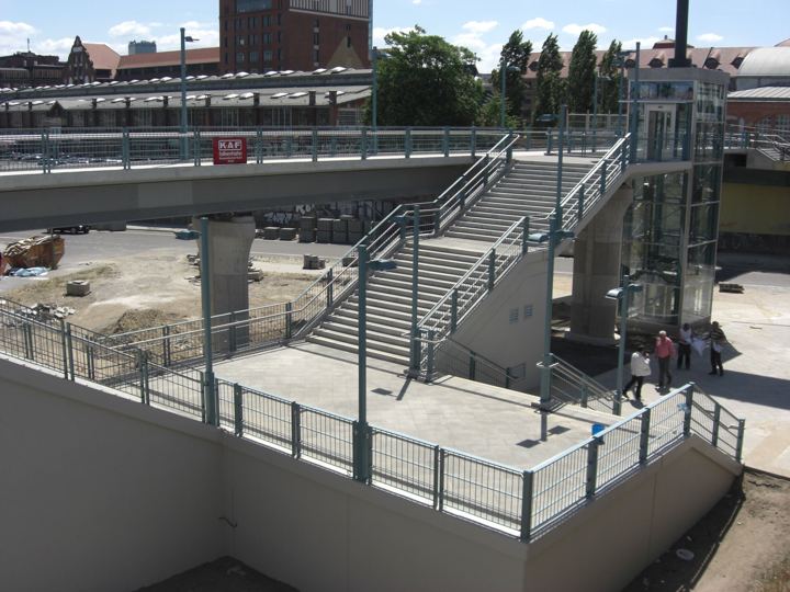 Fußgängerbrücke Warschauer Straße