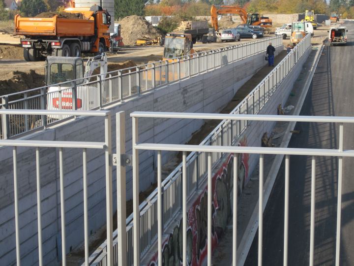 Eisenbahnüberführung Nordumfahrung Bietigheim